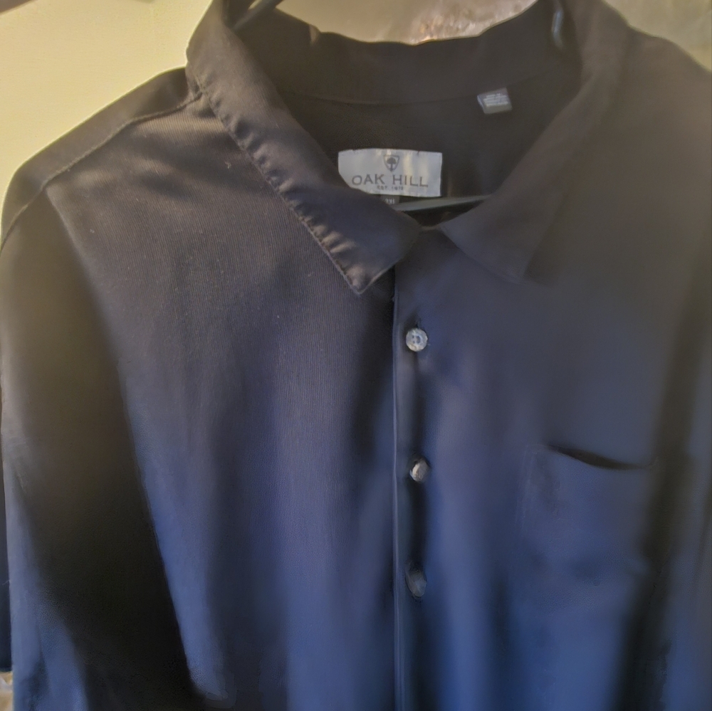 Black Button-Up Shirt